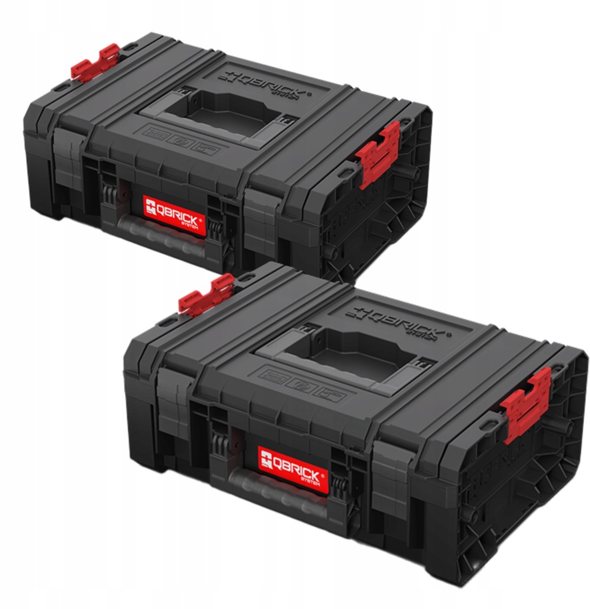 Qbrick System PRO TechnicianCase 2.0 Zwarte Gereedschapskoffer