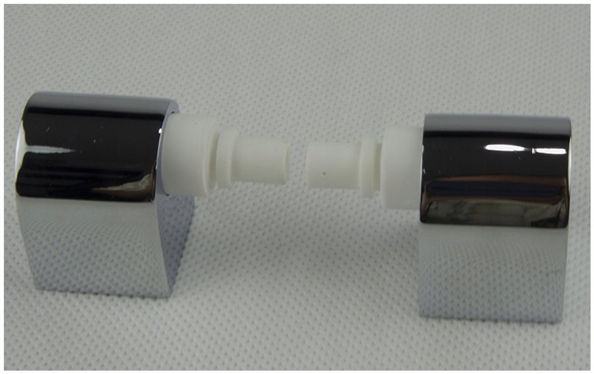 Roca Meridian-N Bidet Deksel Scharnieren A802910720 - Chroom