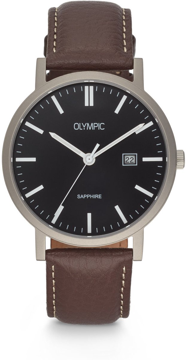Olympic OL26HTL222 Titanium Heren Horloge