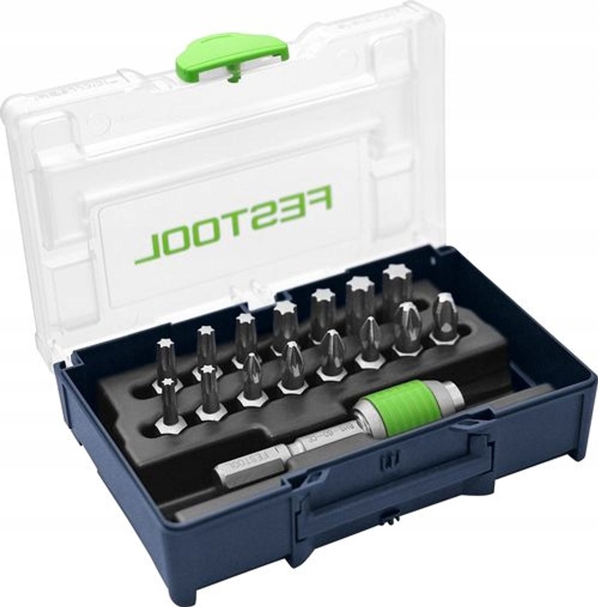 Festool Bitset PH PZ TX 15st + BHS60CE in SYS3-CE XXS