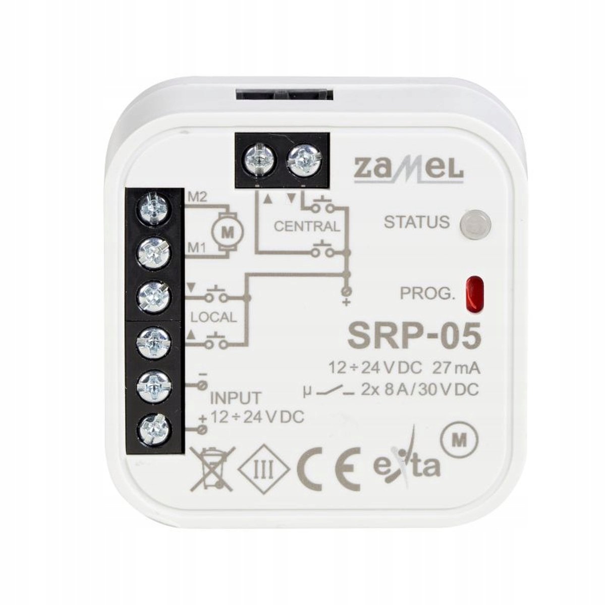 Zamel Rolstoelbesturing SRP-05/12-24V, 24V, Inbouw