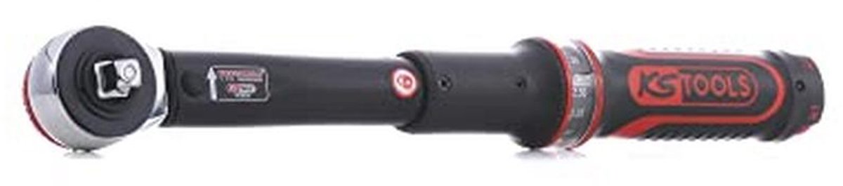 Precisie Momentsleutel 3/8" met Draaiknop en Omsteek-Ratelkop - 10-50Nm