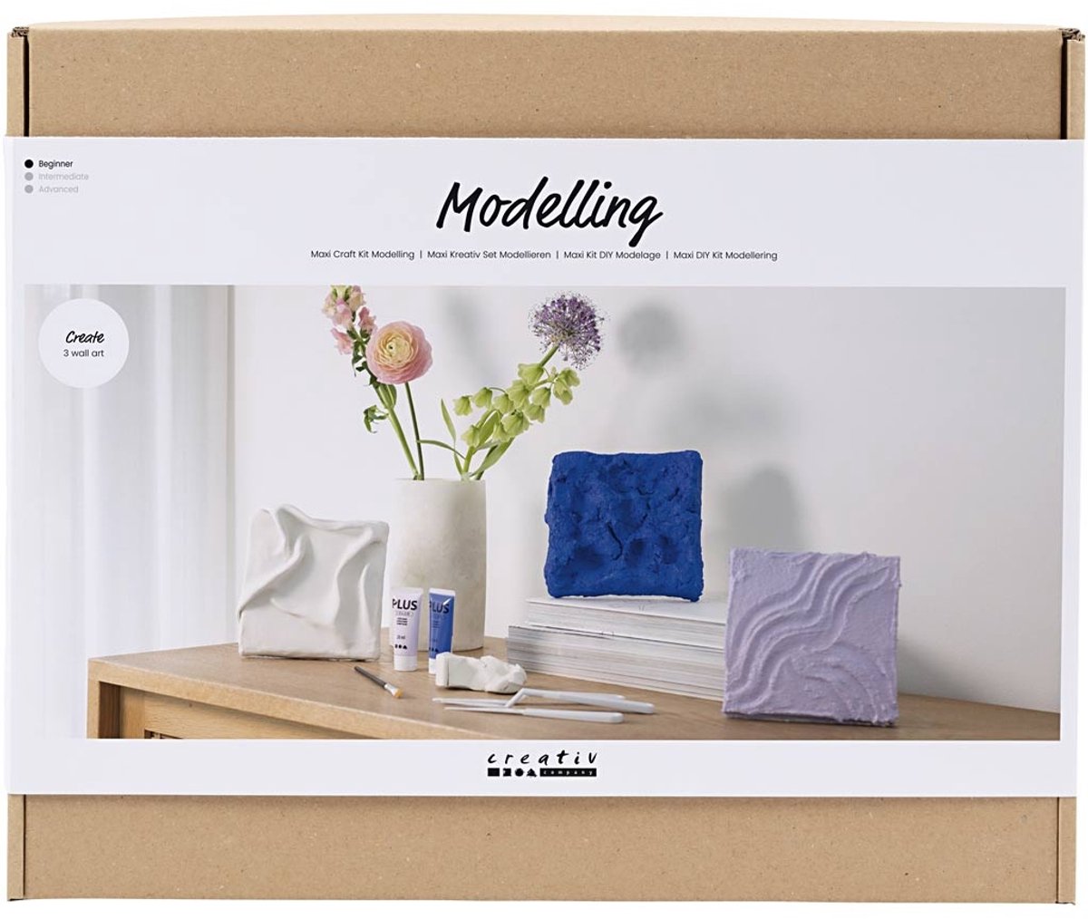 Creativ Company Maxi Hobbyset Boetseren Wanddecoratie