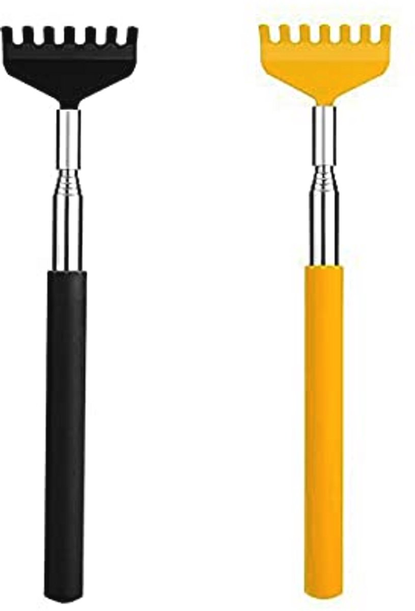 Telescopische Rugkrabber met Rubber Grip - Uittrekbare Rugmassage Tool tot 68 cm