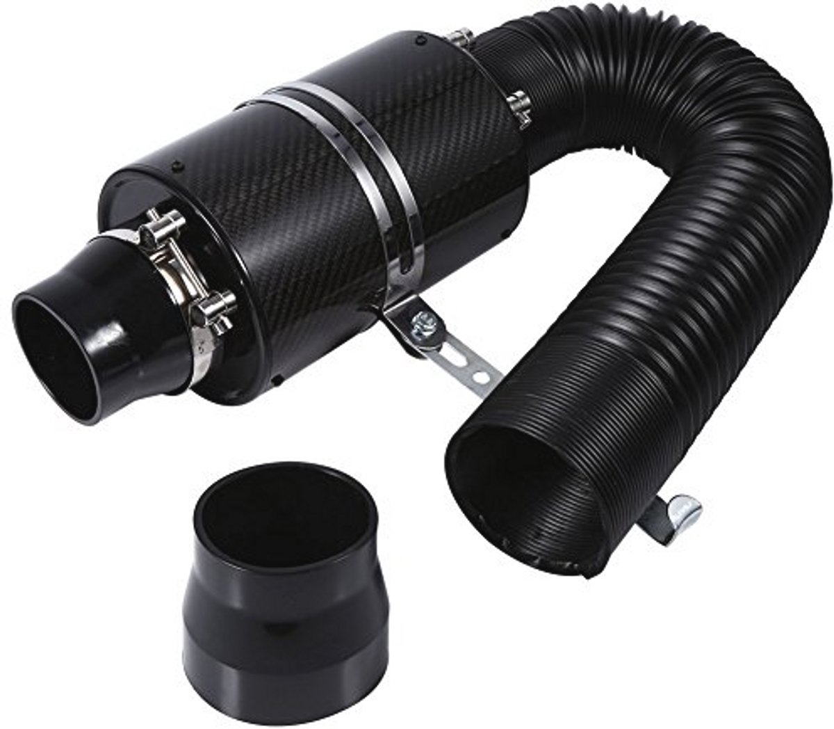 Inlaatluchtfilterbox Universeel 3 Inch - Koude Luchtfilter voor Auto