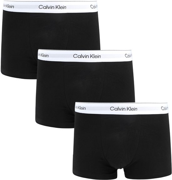 Calvin Klein Trunks Heren Onderbroeken - 3-pack - Zwart
