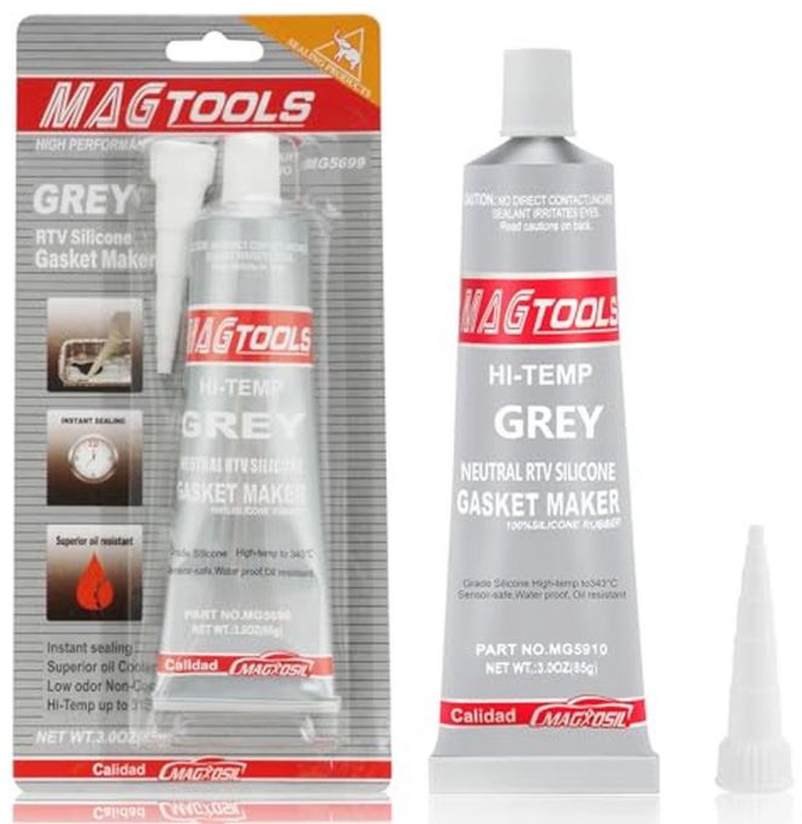 Hoge Temperatuur RTV Siliconen Afdichtmiddel voor Auto Reparatie - 85 ml