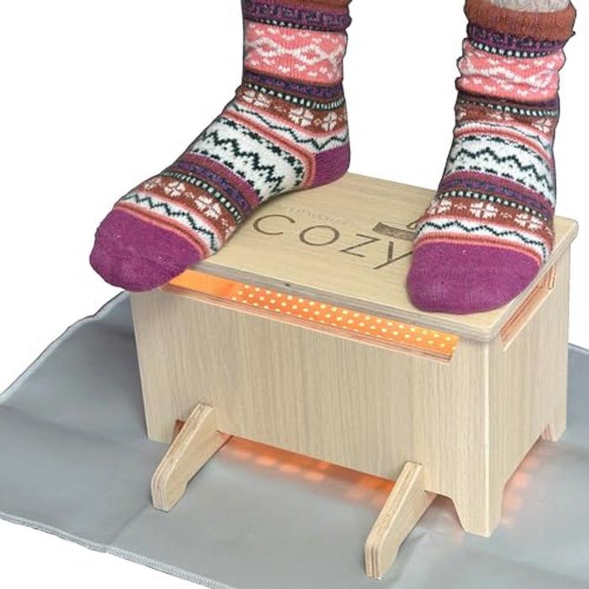 Voetenwarmer 3-in-1 - Geurstoofje en Theewarmer zonder Stroom