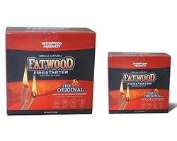 Natuurlijke Vuurstarter van Fatwood - 6,8 kg