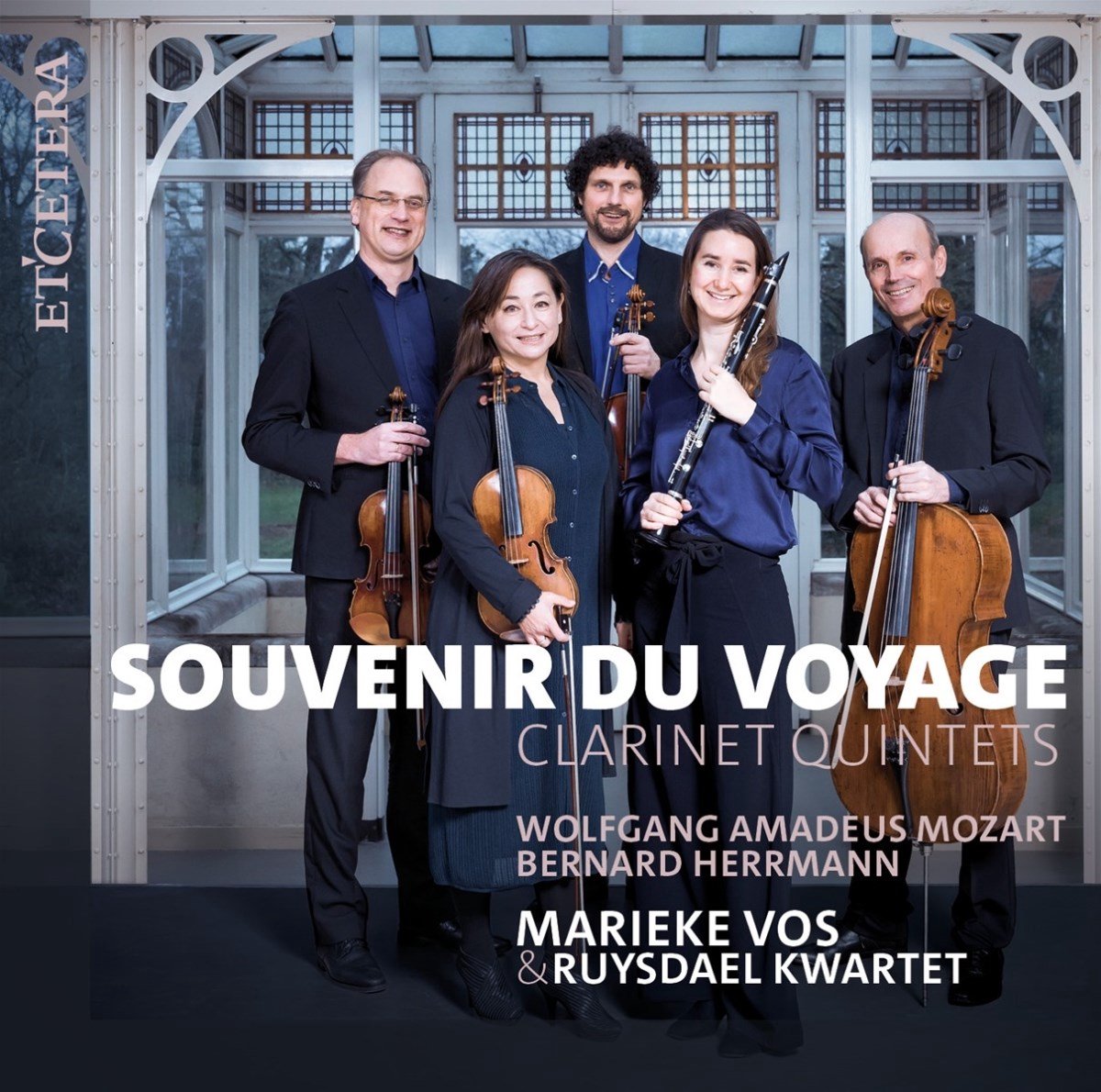Marieke Vos & Ruysdael Kwartet - Souvenir Du Voyage, Clarinet Quintets (CD)
