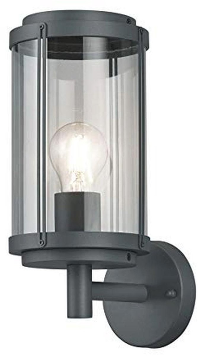 Moderne Buitenwandlamp Antraciet met IP44 Bescherming