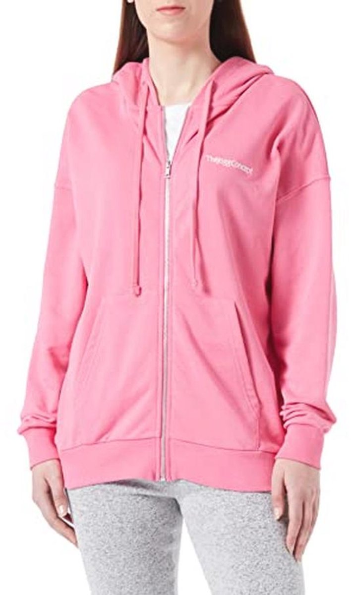 Dames Sweat Cardigan met Rits