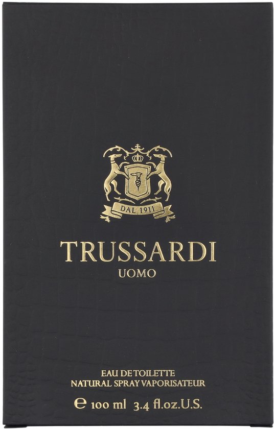 【新品】TRUSSARDI UOMO 100ml Trussardi Uomo 100 ml - Eau De Toilette - Mannenparfum | bol