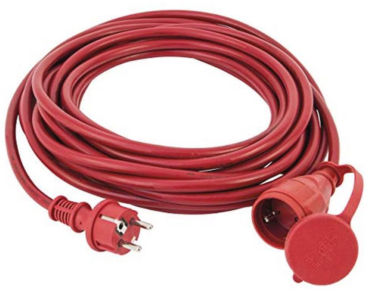 Buitenkabel 25m IP44 - Waterdichte Verlengkabel voor Tuin, Camping en Buitenwerk