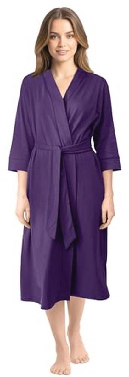 Luxueuze Dames Ochtendjas | Superzachte Katoenen Badjas | Lichtgewicht Lounge Wear en Nachtkleding voor het Seizoen