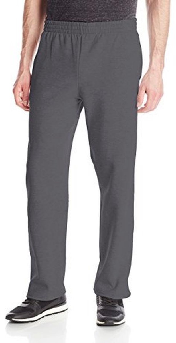Comfortabele heren joggingbroeken met fleece en open bodem