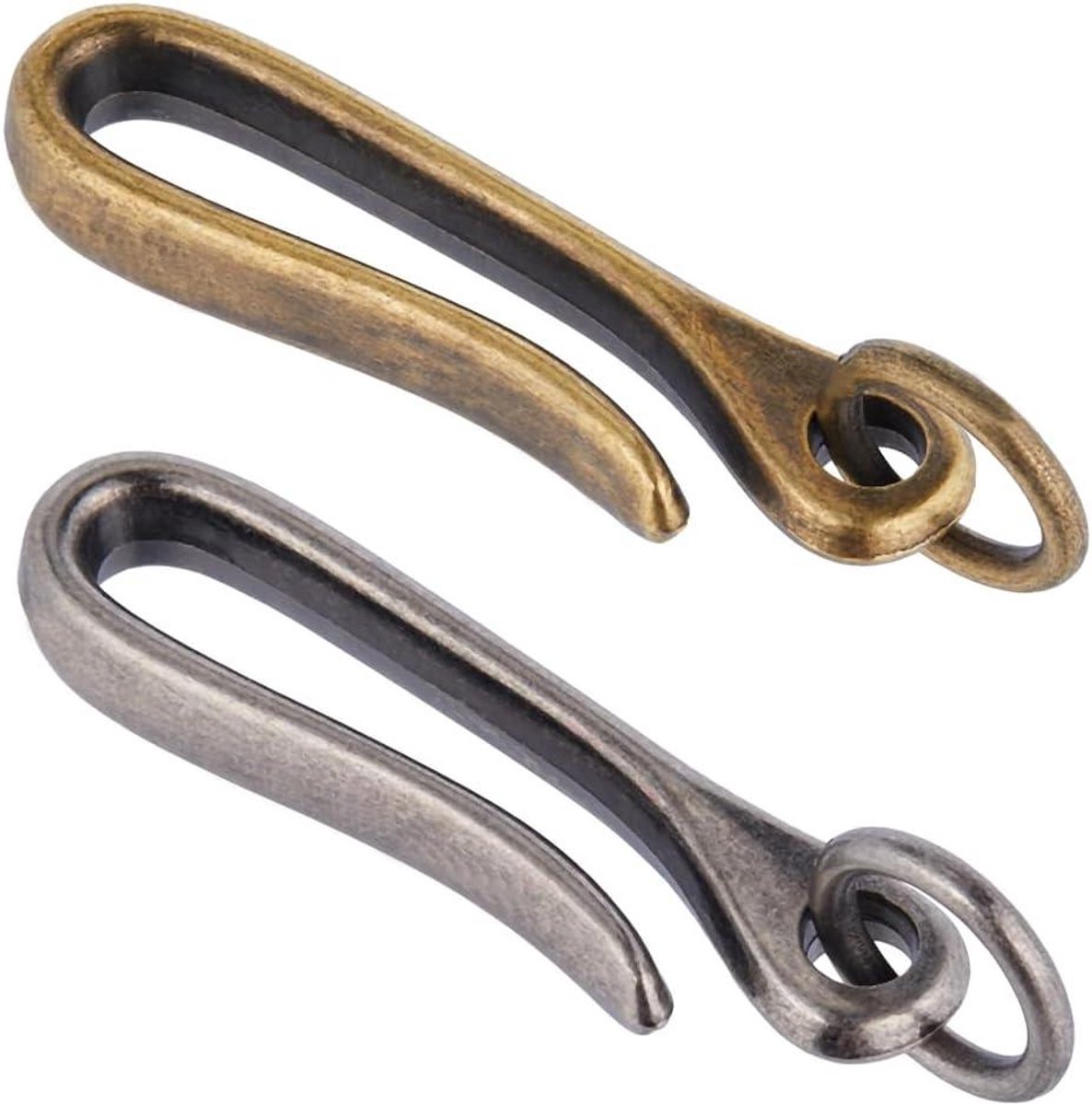EGoods - Sleutelhanger in U-vorm met vis haak design en gemengde maten