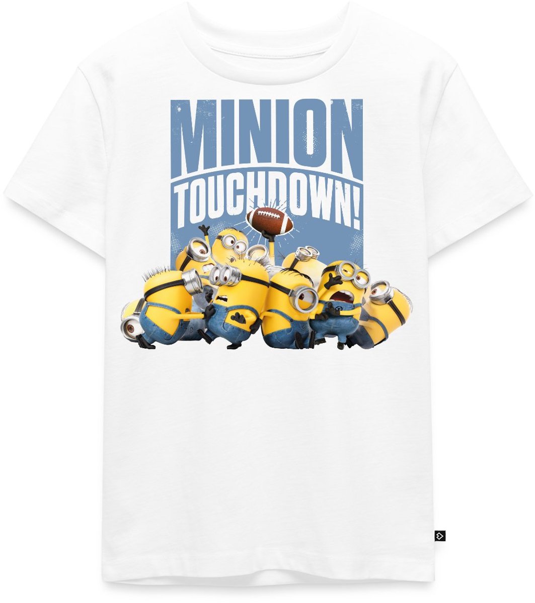 Minions Football Touchdown Premium T Shirt Kinderen