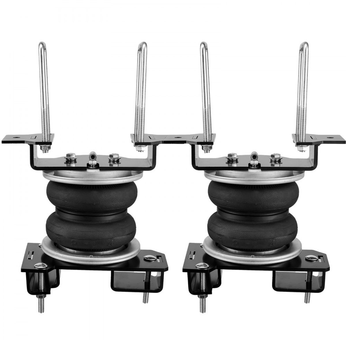 Airbag Luchtveringset - Achteras Hulpluchtvering - Draagvermogen 2268 kg - 5–100 PSI - Voor 1500 4WD/RWD 2019–2023
