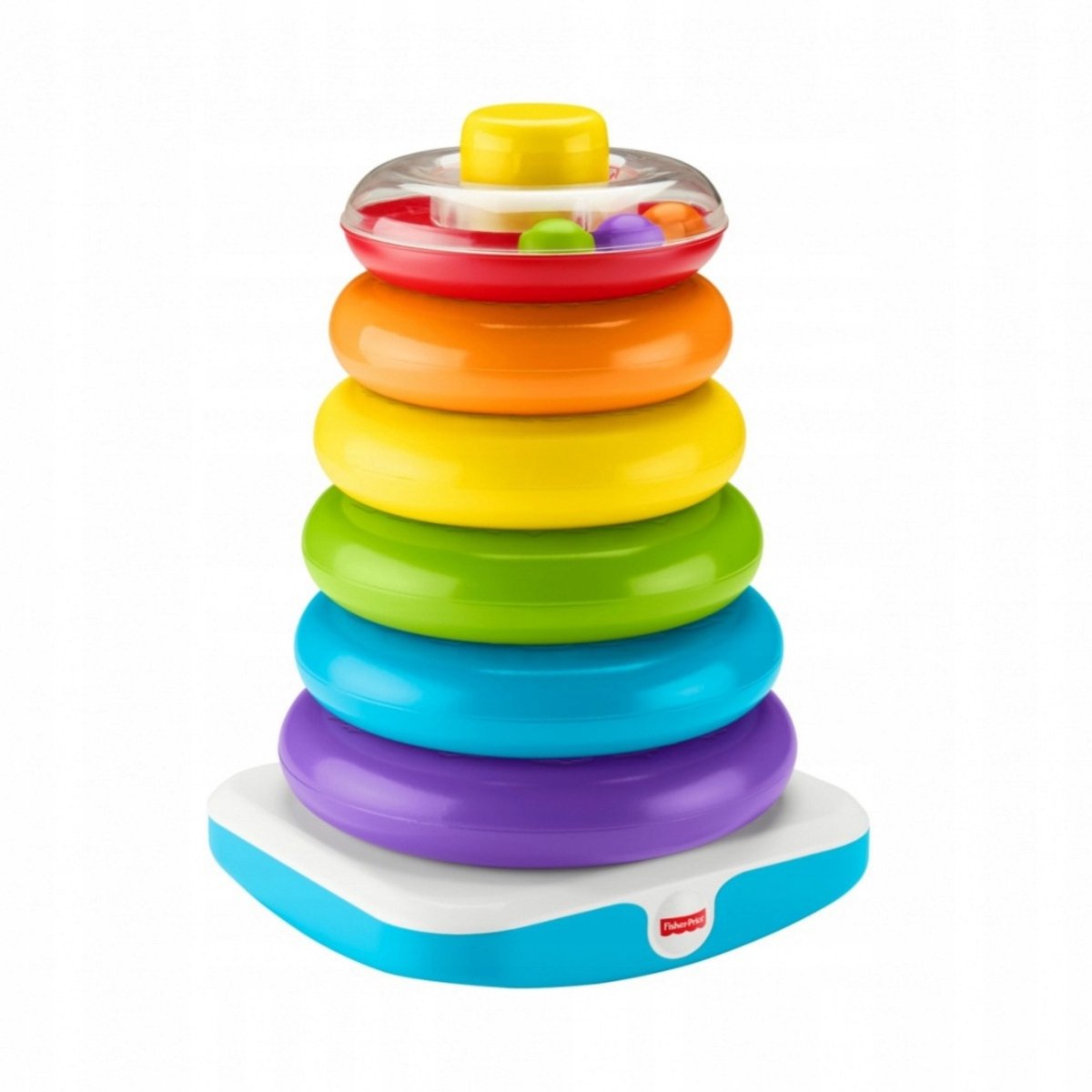 Fisher-Price Gigapiramidka met Kleurrijke Ringen - Educatief Speelgoed