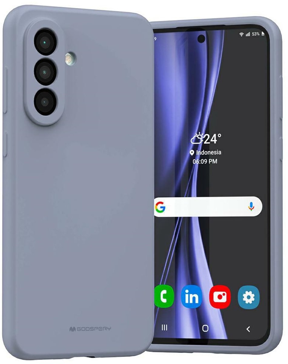 Kwik Siliconen Hoesje Voor Samsung Galaxy A36 Telefoonhoesje Bestand Tegen