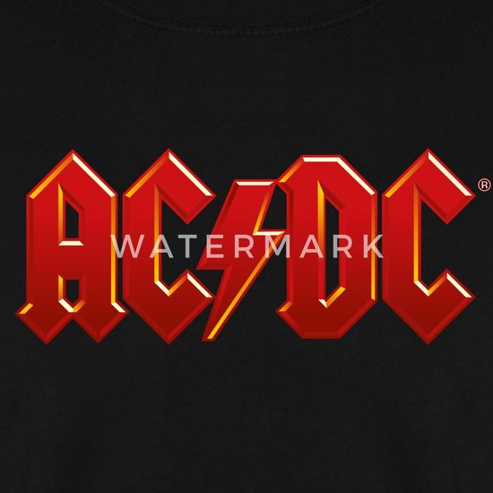 AC/DC Klassiek Logo Met Bliksemschicht | bol