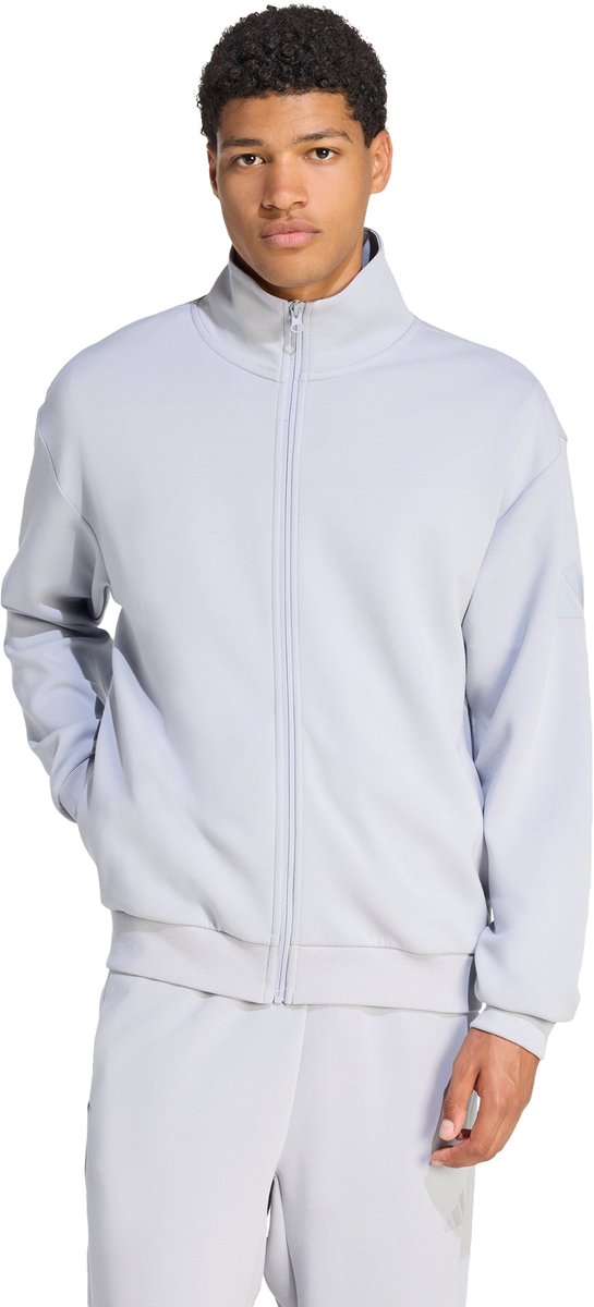 Adidas Sportswear Soft Lux Trainingsjack Heren Grijs
