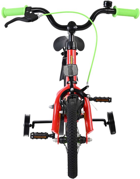 Volare Rocky Kinderfiets - Jongens - 12 inch - Rood van Volare — afbeelding 3