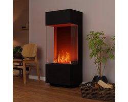 Elektrische Staande Haard TasalFurniture GlowFire - 55x136x40 cm - Zwart - TasalFurniture GlowFire – Realistische 3D - Medahomestore