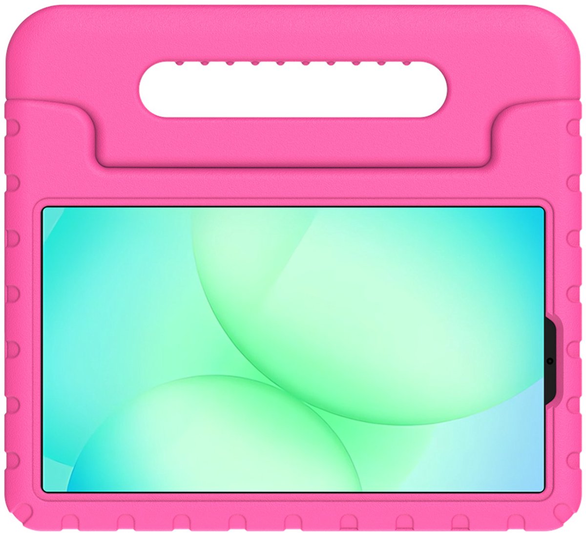 Just in Case tablet Hoes Kinderen geschikt voor Samsung Galaxy Tab A11 - Kinderhoes Tablet Classic - Roze