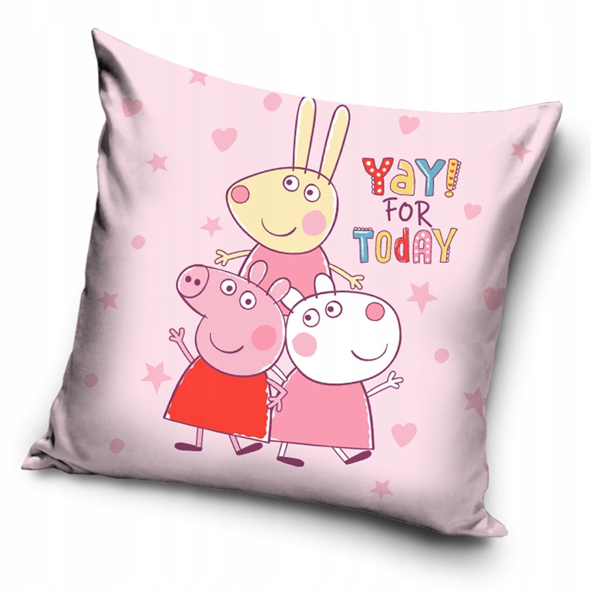 Peppa Pig Velvet Kussensloop 40x40 cm - Zacht en Veilig