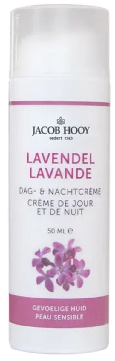 Jacob Hooy Dag- & Nachtcreme Lavendel - 50 ml