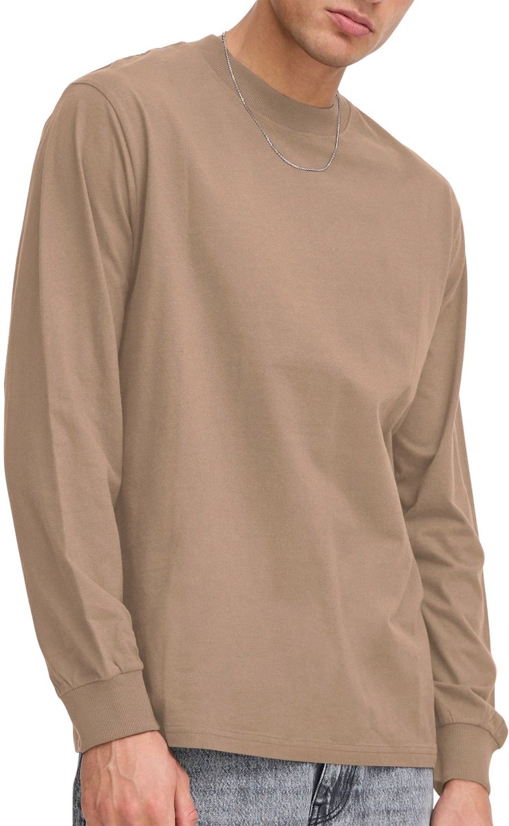 Solid Reynaldo Longsleeve Shirt Heren - Maat L