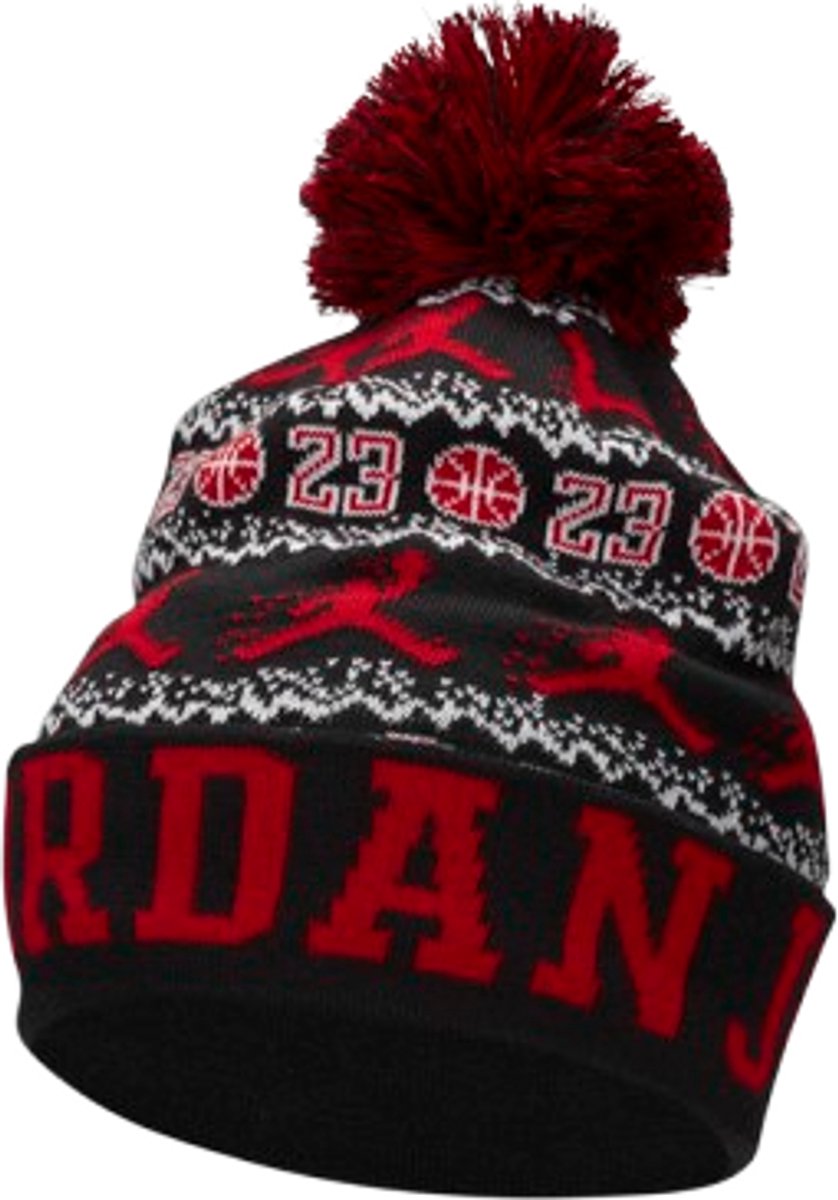 Air Jordan Peak Beanie Muts Zwart