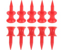 IMPERATORIS® Golf Tees - Onbreekbare Tees - Standaard Maat - Hoge Zichtbaarheid - Voor Training en Wedstrijd - 100 stuks