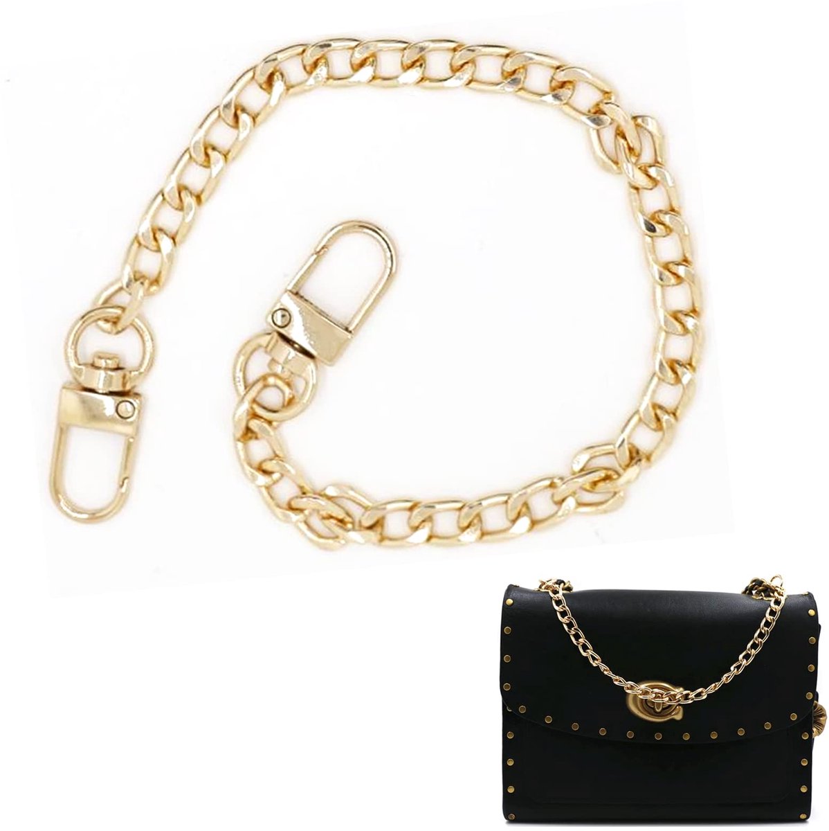 IMPERATORIS® Schouderriem voor Tas - Vervangende Draagriem - Verstelbaar - Met Haken - Universeel voor Laptoptas en Reistas