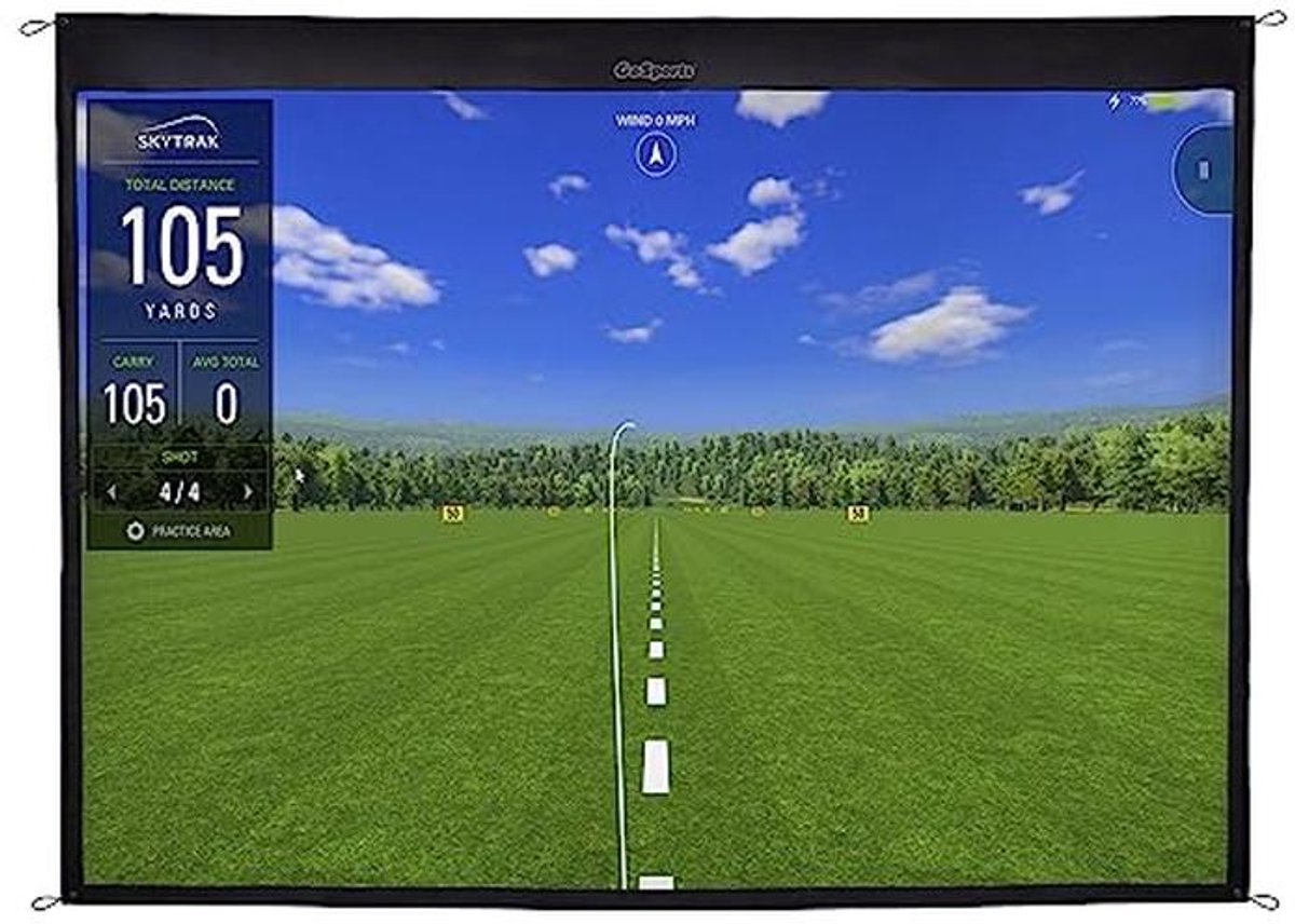 Golf Simulator Impact Screen - Verkrijgbaar in 7ft x 7ft of 10ft x 7ft