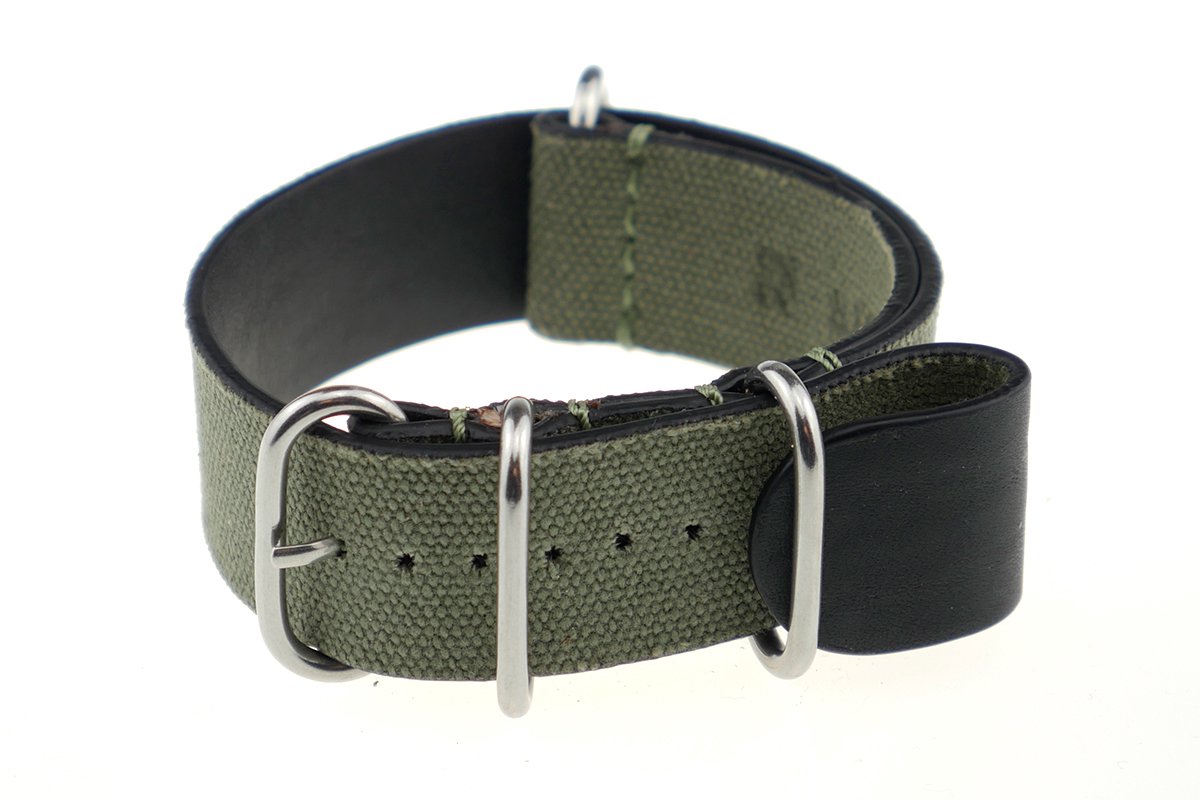 Nato Doortrekband Denver 20mm groen