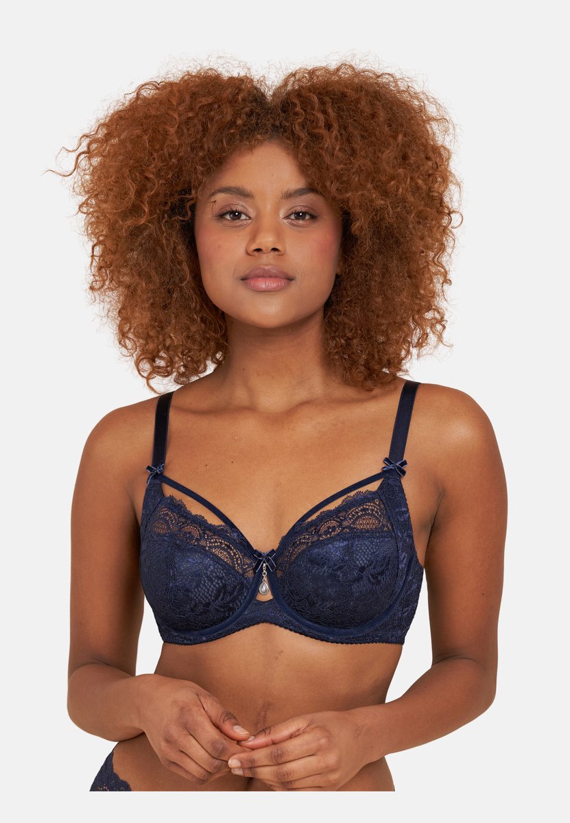 SugarShape bh ELIANA VELVET navy