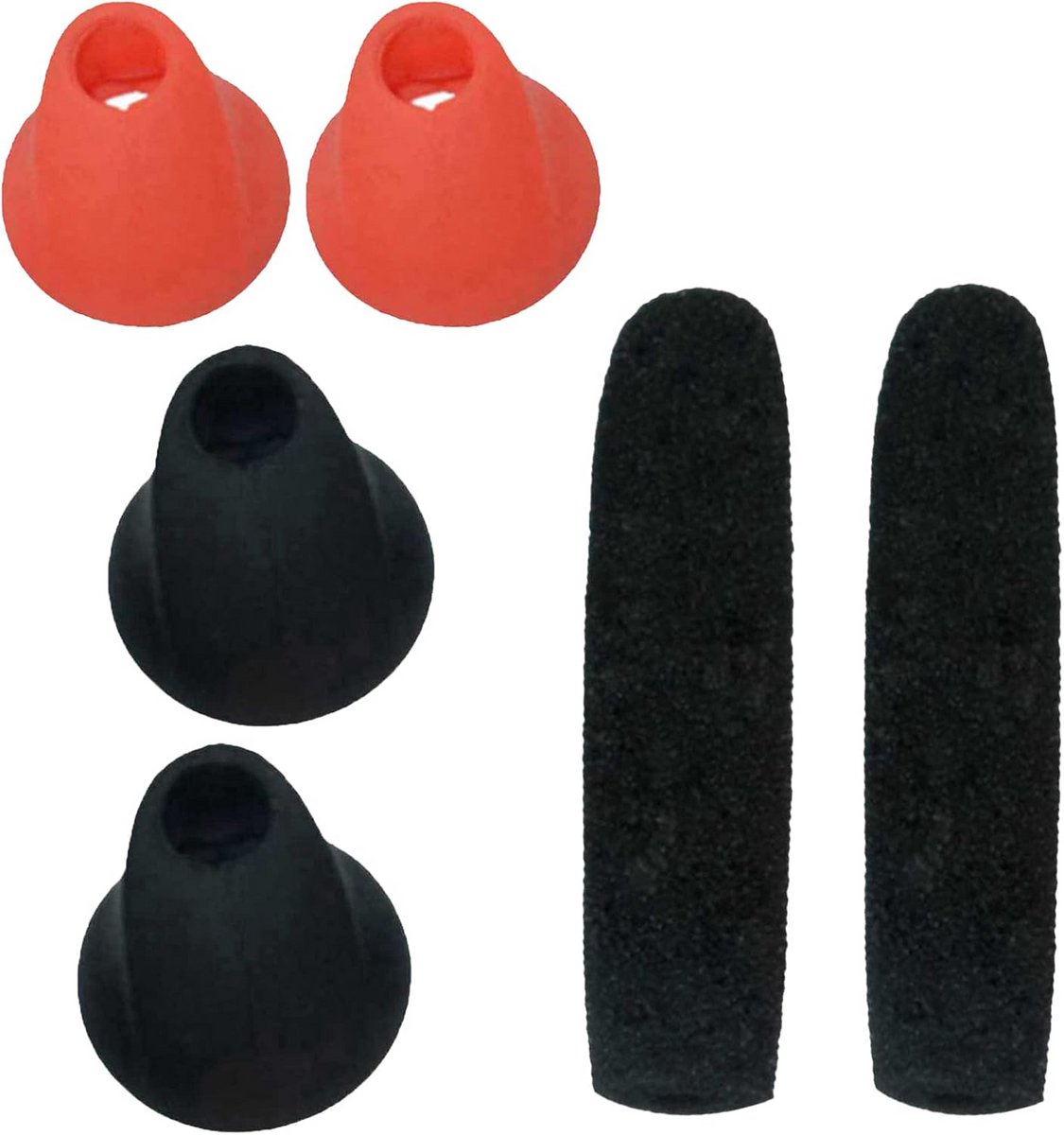 Vervangende Oordopjes en Windschermen voor Draadloze Bluetooth Headsets