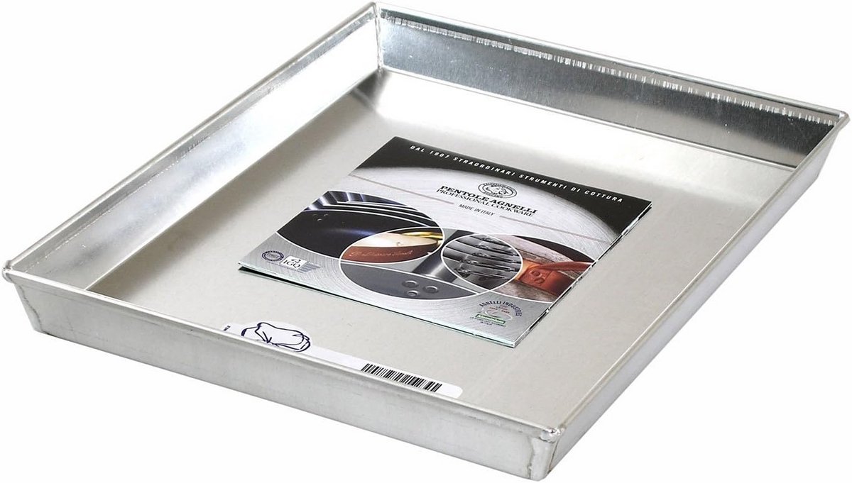 Rechthoekige Ovenschaal van Aluminium voor Oven en Bakken - 65x45x3 cm