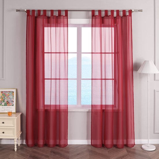 Rideau métis occultant pattes cachées, Lincot - Praline - 250 x 135 cm