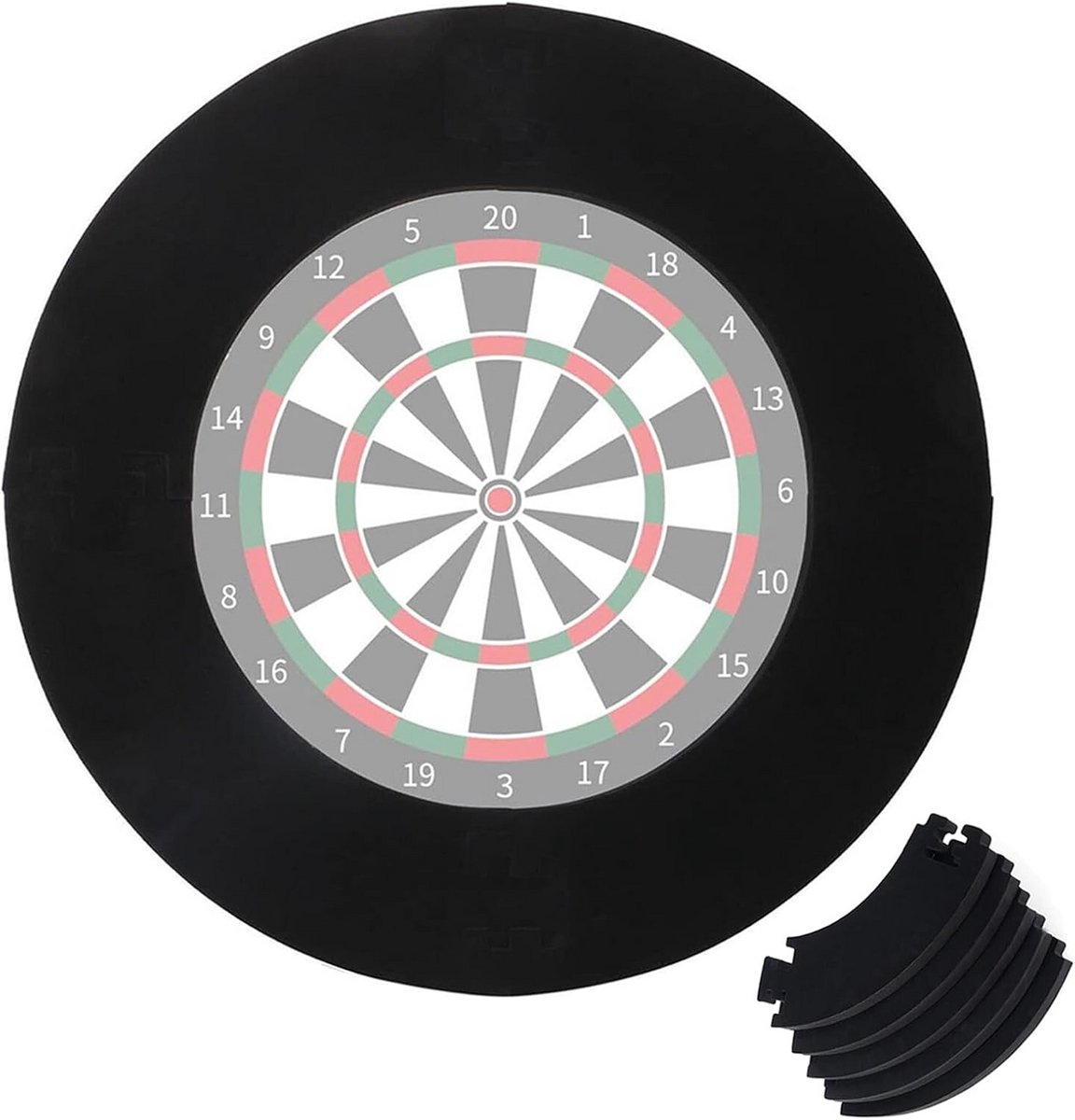 Dartbord Beschermrand Surround voor alle Bristle Dartborden Draagbaar