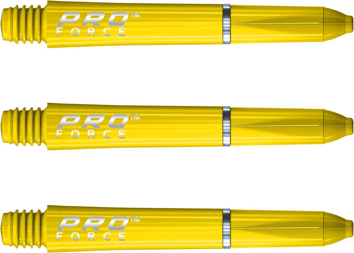 Professionele Nylon Korte Dartpijlstelen met Ringgrip - Set van 3