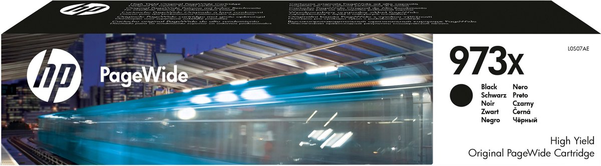 HP 973X Cartridge Zwart