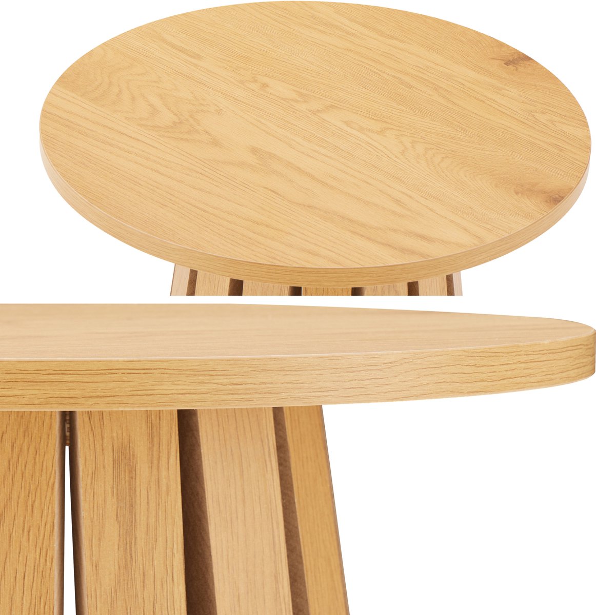 LIV Scandinavische stijl ronde bijzettafel
