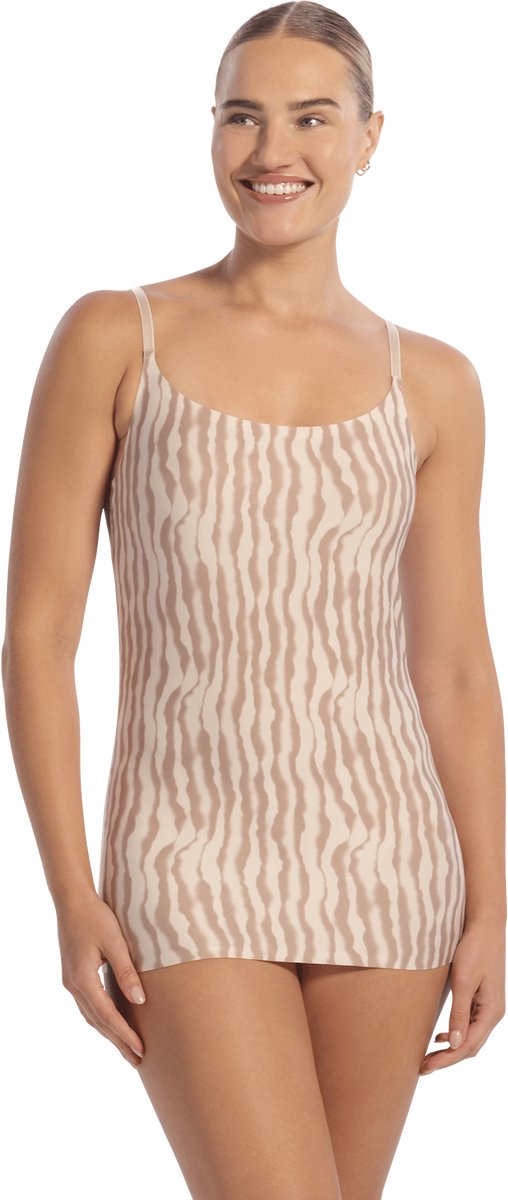 Ten Cate Secrets spaghetti top faded lines voor Dames | Maat S