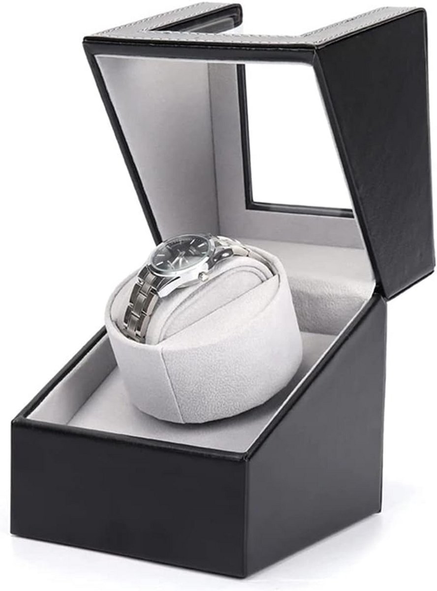 Automatische Horloge Winder Box voor 1 Horloge met Stille Motor voor Mechanische Horloges