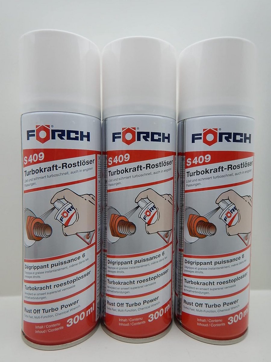 Turbokraft Roestvrije Schroeven Losmaken met Krisolie 300 ml