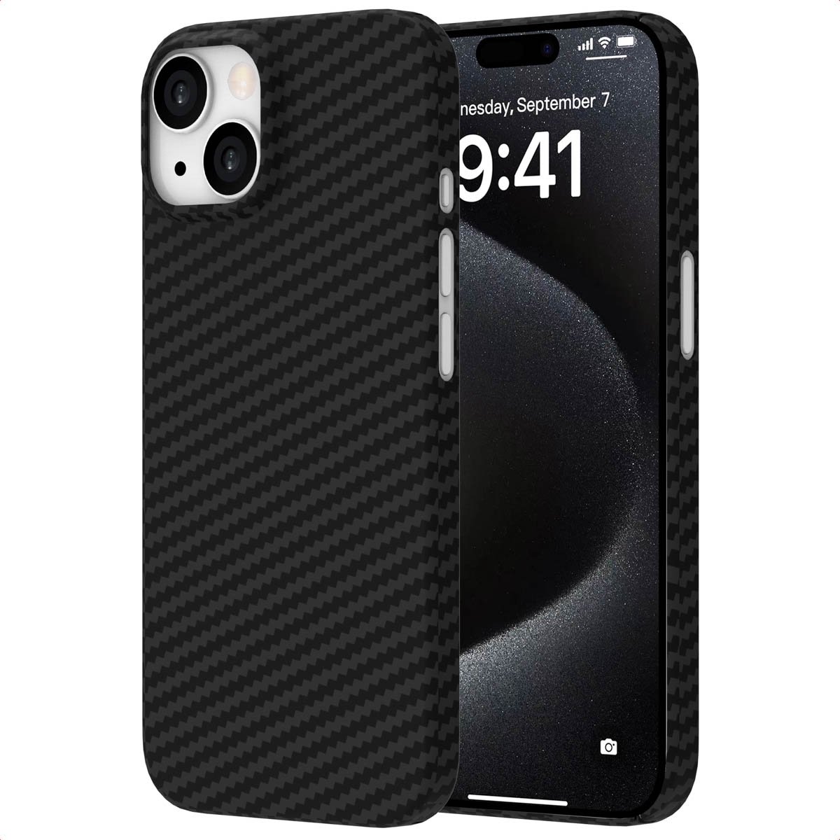 Accezz Hoesje - Geschikt voor Apple iPhone 15 - backcover - Zwart